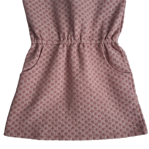 Gs 🎀 Kidpik Girls Polka Dot Sleeveless Sweater Dress Colorblock Pink Size S 7/8 - Picture 4 of 9